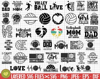 volleyball svg bundle cricut volleyball png bundle volleyball girl volleyball mom