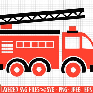 fire truck svg