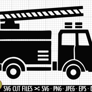brandweerwagen silhouet brandweerwagen clipart brandweerwagen svg brandweerwagen png bestand knippen cricut