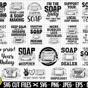 pacchetto per la fabbricazione del sapone pacchetto per la fabbricazione del sapone svg png file di taglio cricut svg png eps dxf jpg