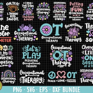 Occupational Therapist Png Ot Svg Ot Png Bundle Sublimination ...