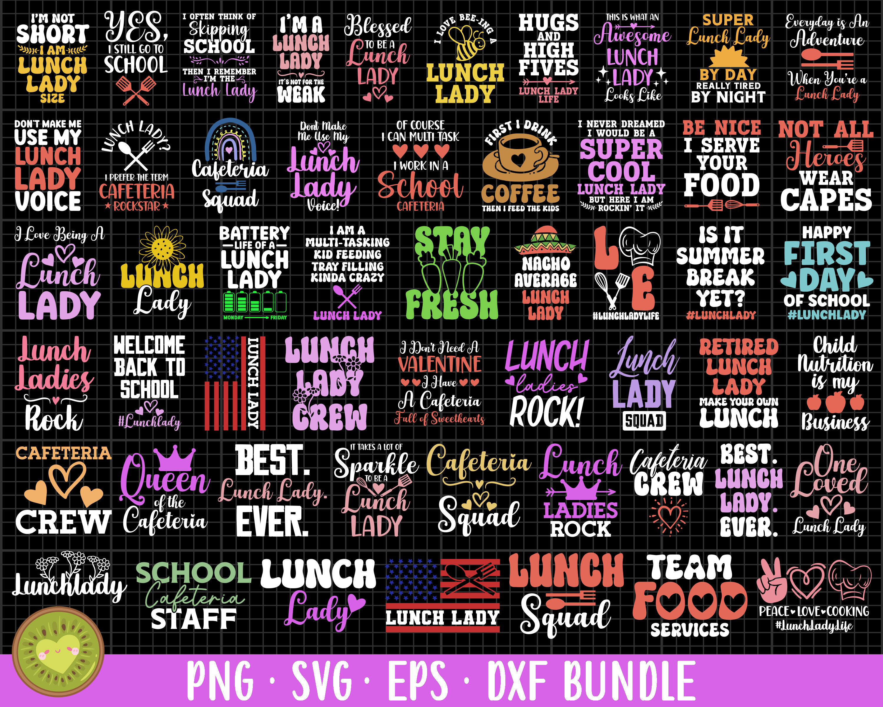 lunch lady png lunch lady svg lunch lady sublimination shirt design bundle lunch lady svg cut file eps dxf free commercial use