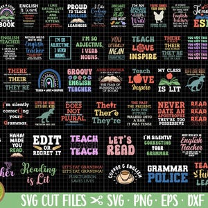 english teacher png english teacher svg english teacher png bundle sublimination commercial use english teacher eps dxf cricut cut file