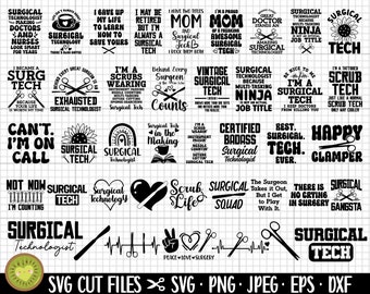 tecnología quirúrgica svg png tecnología quirúrgica svg png diseño paquete cricut uso comercial diseño de camiseta técnica quirúrgica paquete