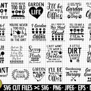 gardening svg bundle, gardening png bundle, gardening svg cricut shirt, commercial use