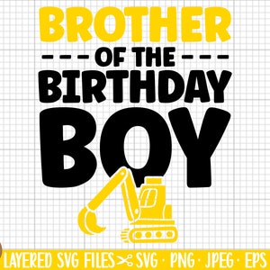 construction birthday theme builder svg png