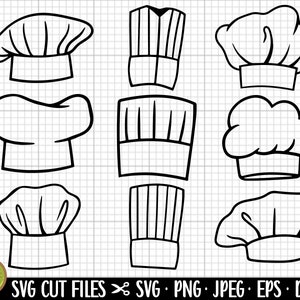 chef hat svg chef hat png chef hat svg cricut chef hat svg bundle chef hat vector chef hat clipart commercial use
