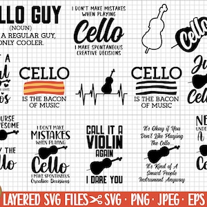 cello svg bundle cello png bundle cellist svg cellist png cello player svg cello player png