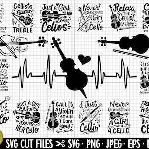 cello svg file bundle for cricut shirt free commercial use cello svg bundle cello png bundle cellist svg bundle cellist png bundle