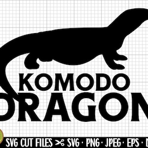 komodo dragon svg png