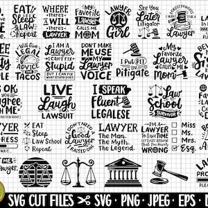 lawyer svg png bundle cricut lawyer sublimation bundle lawyer shirt design bundle free commercial use svg png eps dxf vector clipart