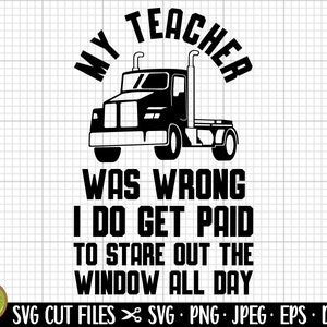 trucker svg truck driver svg truck svg trucker png truck driver png truck png cut file