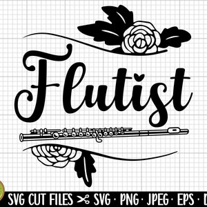 flute svg cricut cut file for shirt flutist svg flute player svg flute png flustist png