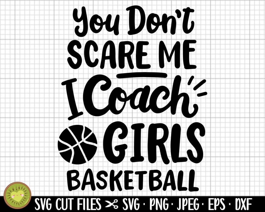 Basketball Coach Svg - Etsy