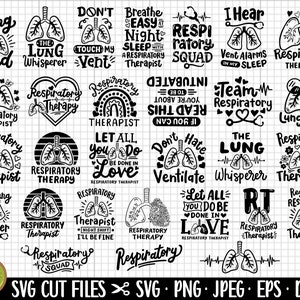 respiratory therapist svg png rt svg png cricut cut files commercial use