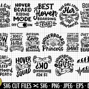 hoverboard svg bundel hoverboard png bundel hoverboard shirt ontwerp bundel gratis commercieel gebruik cricut gesneden bestanden