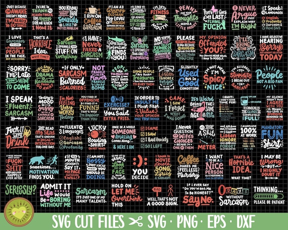 sarcasm png sarcasm svg sarcasm png bundle sublimination commercial use sarcasm eps dxf cricut cut file t shirt design