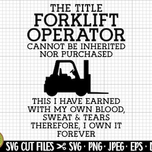 forklift svg for cricut shirt free commercial use
