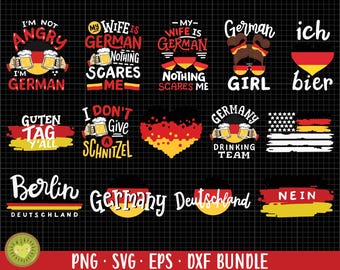 Alemania png Alemania svg Alemania png paquete sublimación uso comercial Alemania eps dxf archivo de corte cricut diseño de camiseta