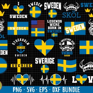 sweden png shirt design bundle sweden png sblimination free commercial use sweden swedish flag png svg cut file cricut clipart vector