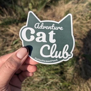 Adesivo Clube de Gatos Aventura