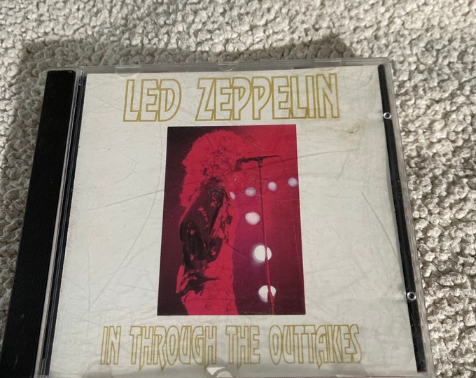 Led Zeppelin Rehersals Led Zeppelin in Through the Outtakes Studio & Rehearsals - Etsy