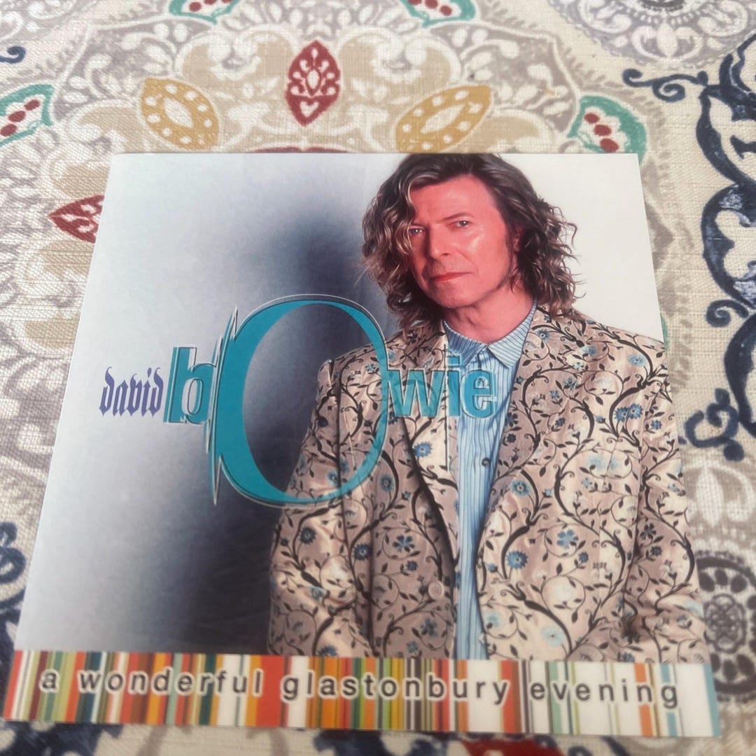 David Bowie A Wonderful Glastonbury Evening 6/25/00 Two CD Set - Etsy