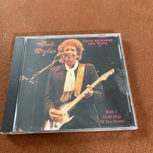 Bob Dylan With A Little Help Of Two Stones Keith Richards Ron Wood USA 1984
