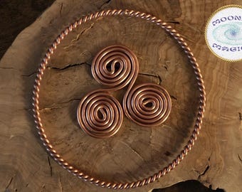 New Earth 999 Cubit Tensor Ring & Triskelion Water Structuring Kit