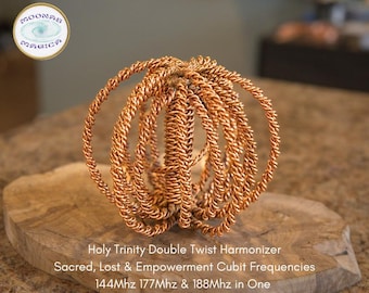 Holy Trinity Double Twist Harmonizer (Sacred, Lost & Empowerment Cubits)