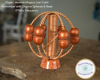 Classic Moona’s Magicka Lost Cubit Harmonizer with Orgone Spheres & Base
