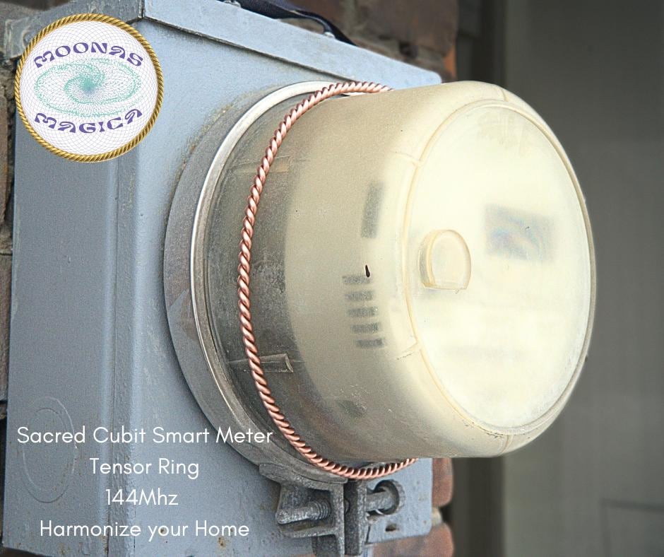 Sacred Cubit Smart Meter Tensor Ring