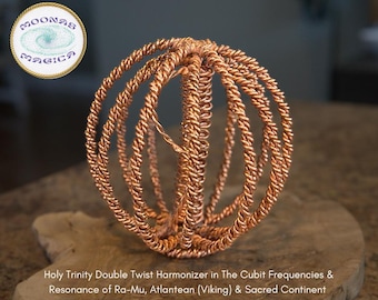 Holy Trinity Double Twist Harmonizer (Ra-Mu, Atlantean & Sacred Continent Cubits)
