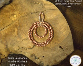 Holy Trinity Tensor Ring Pendant