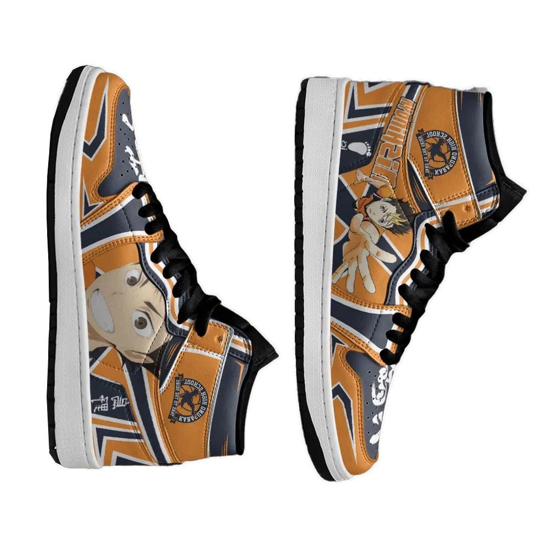 Karasuno Nishinoya Yuu Sneakers Anime Shoes Etsy