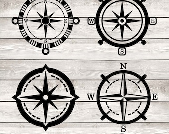 Kompass Svg, Kompass Clipart, Kompass Png, Bergssvg, Kompassvektor, Äventyrssvg, Kompass, Nautisk Svg, Campingsvg, Resesvg