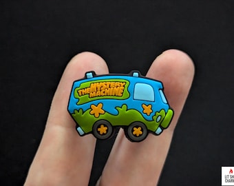 Mystery Van Shoe Charm – Retro Van Clog Charm for Perforated Shoes