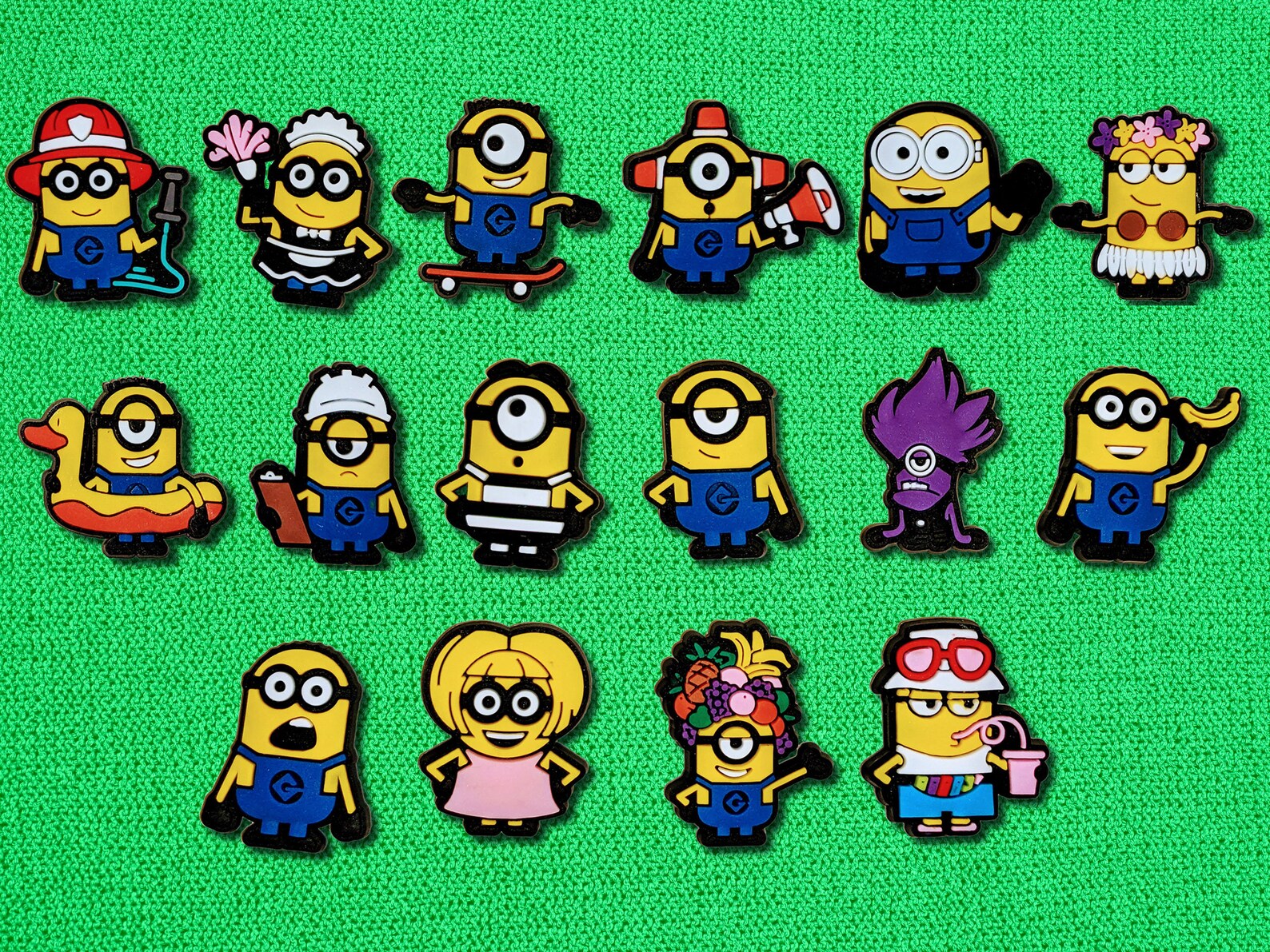 Minions Cute Jibbitz Charms for Crocs Funny Anime Jibbitz Etsy
