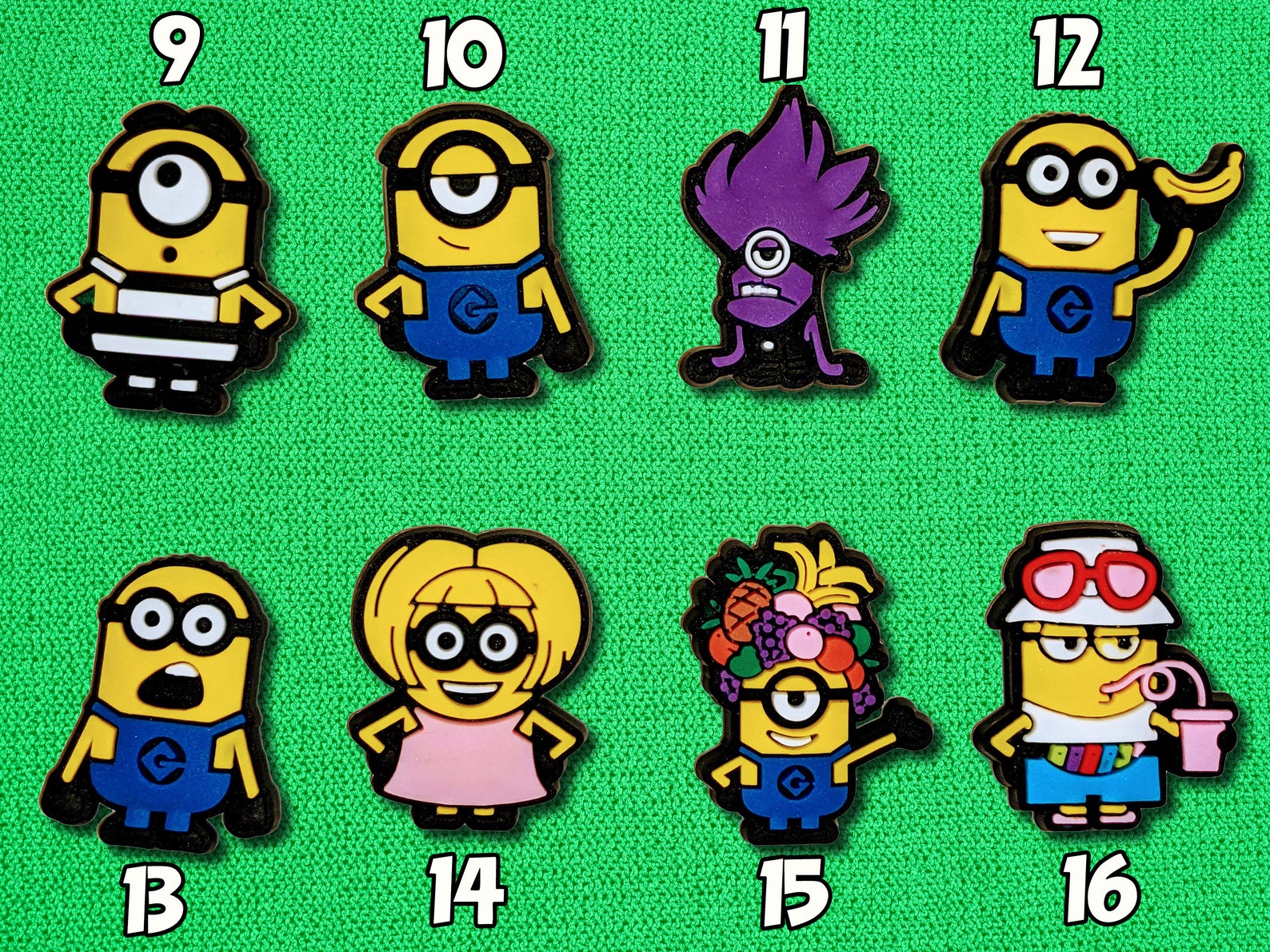 Minions Cute Jibbitz Charms for Crocs Funny Anime Jibbitz Etsy