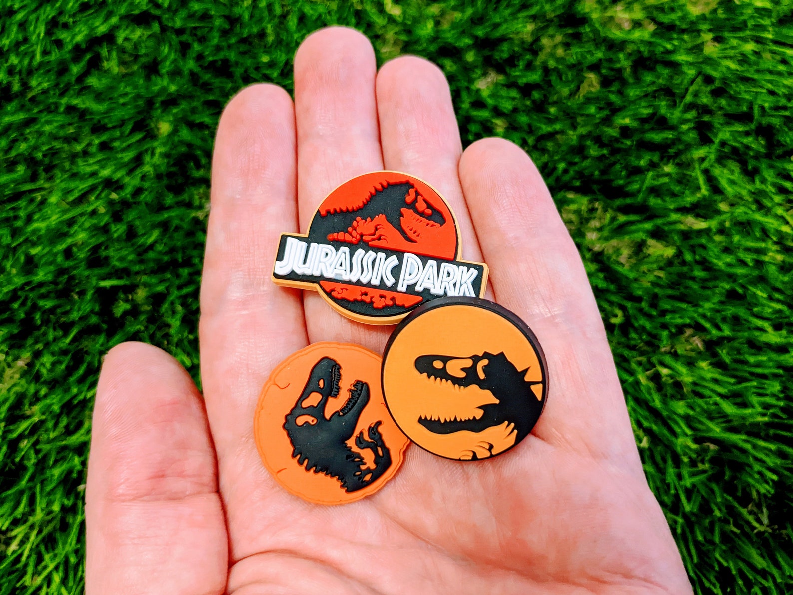 Jurassic Dinosaur Park Charm Set Jibbitz for Crocs Pack Etsy