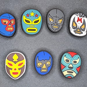 Luchador Shoe Charms
