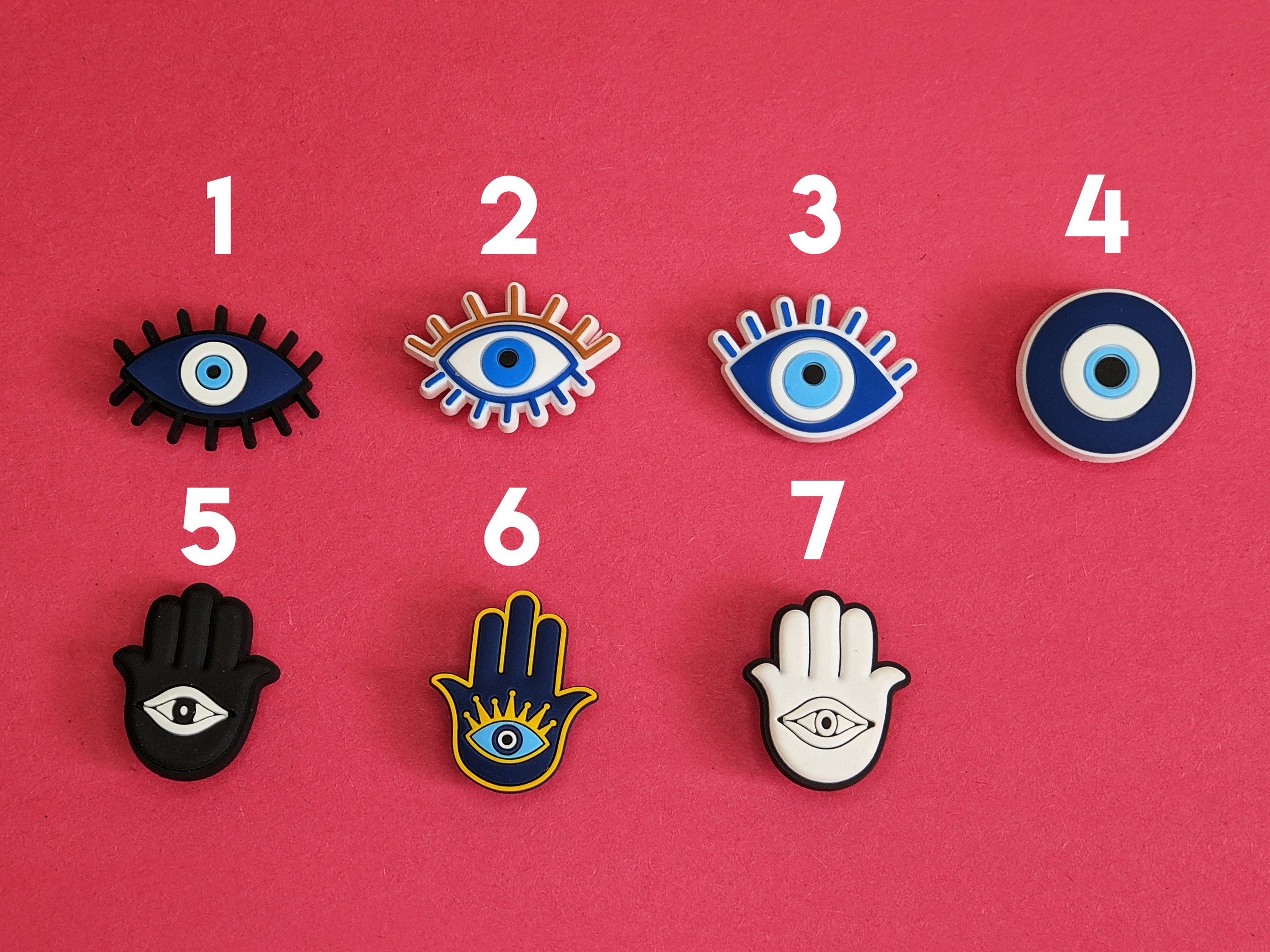 Buy Hamsa Hand Evil Eye Shoe Charms Protection Croc Charms Online