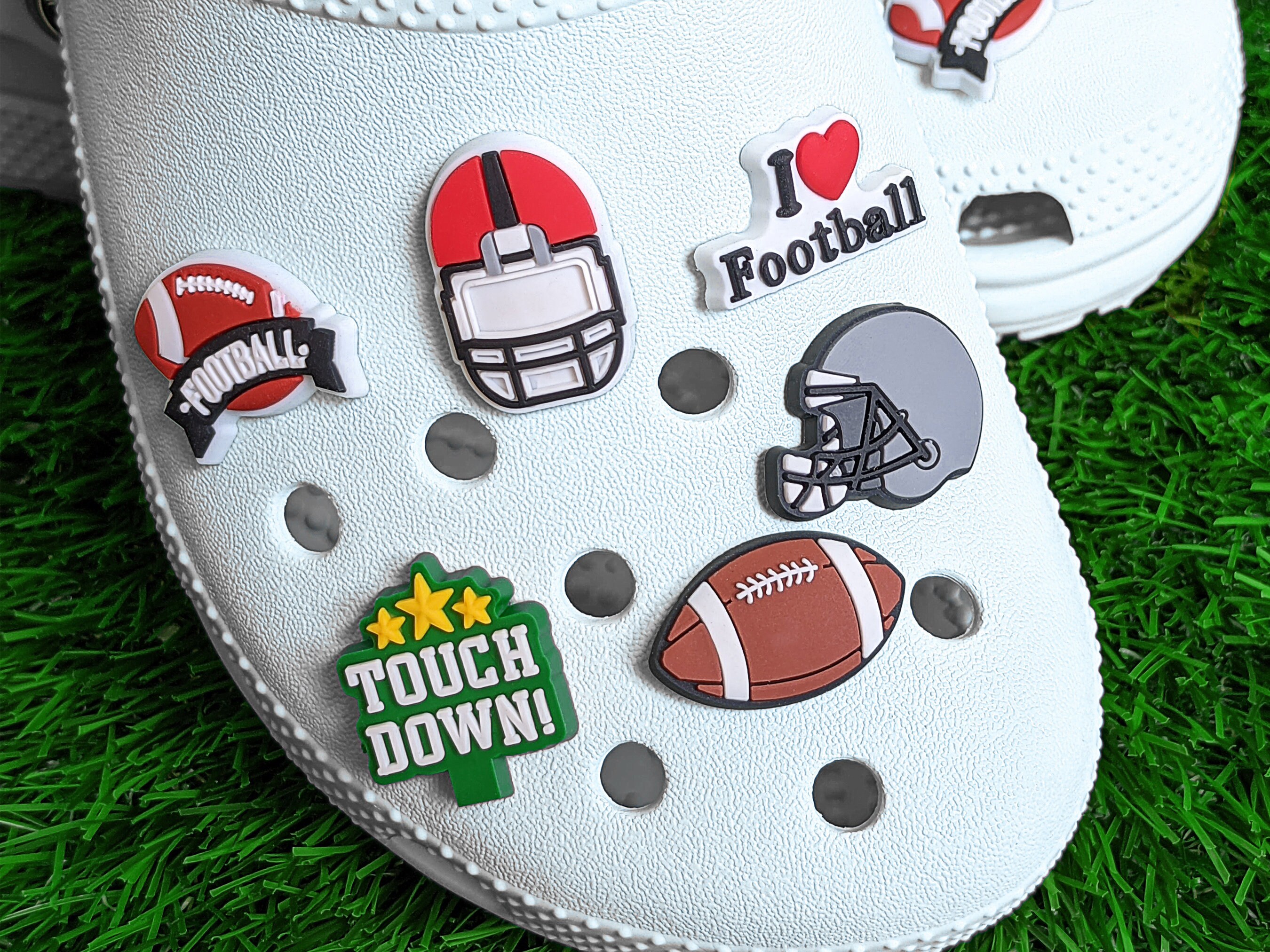 Nfl Croc Charms - Etsy Nfl Croc Charms - Etsy
