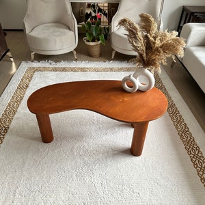 Kidney Bean Coffee Table - Etsy Kidney Bean Coffee Table - Etsy