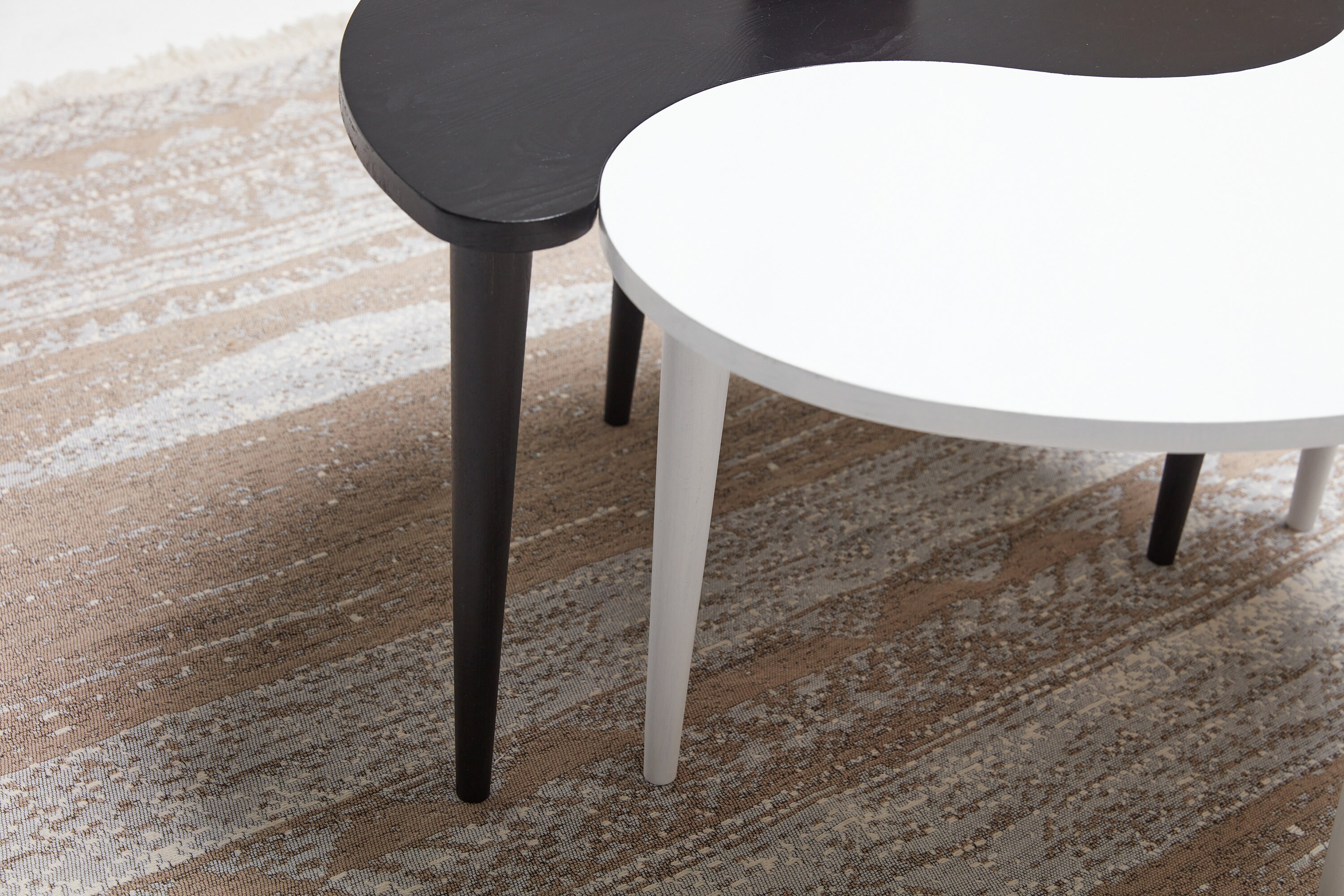 Yin Yang Wooden Coffee Table yin Yang Coffee Occasional Table Etsy