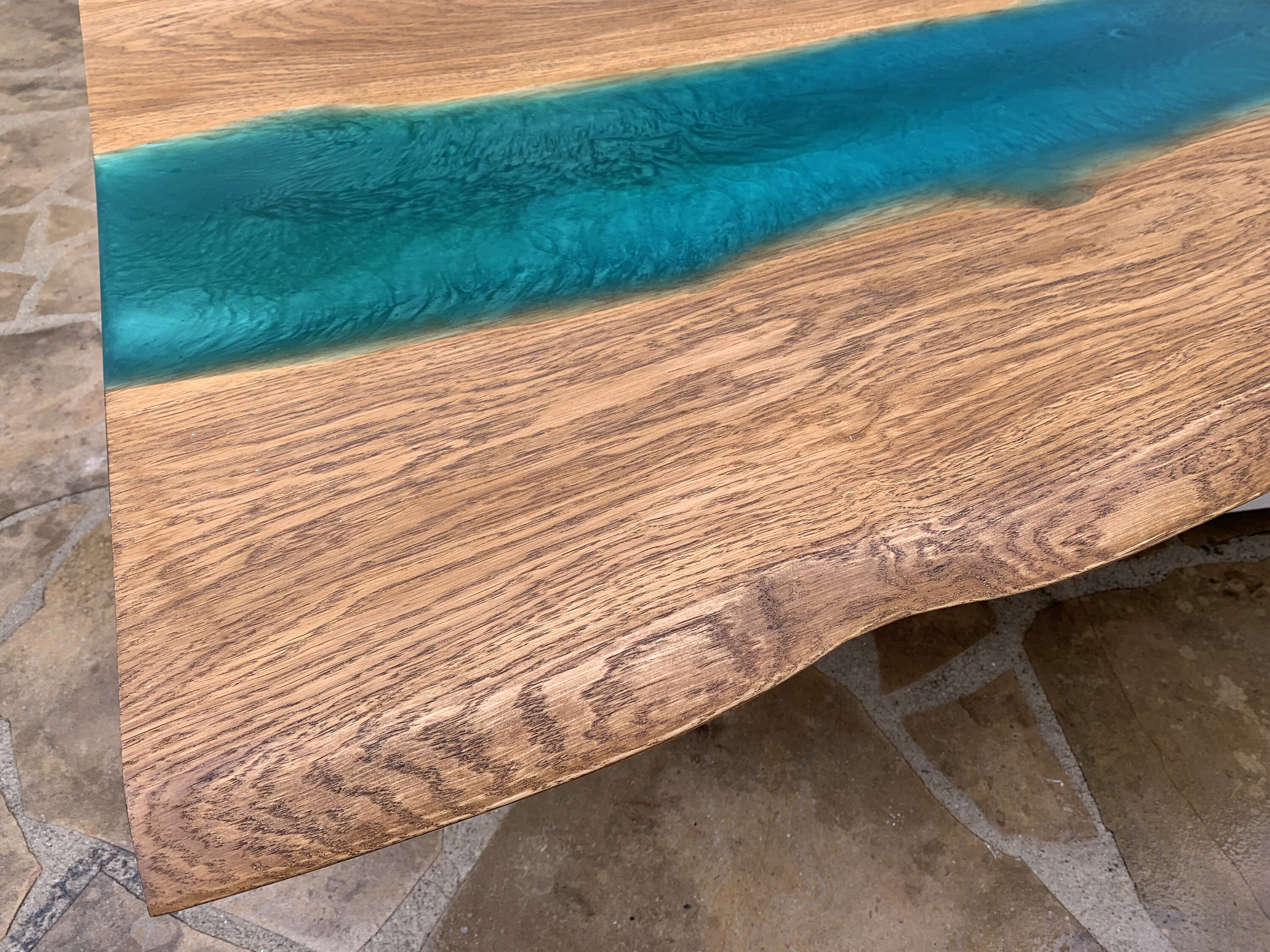 table bois Resine Epoxy