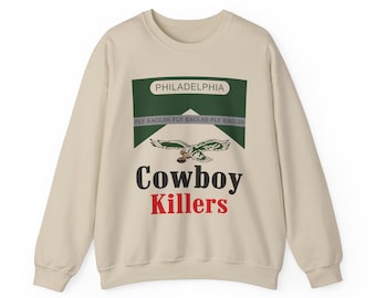 Sudadera Cowboy Killers / Sudadera de cuello redondo inspirada en los Philadelphia Eagles