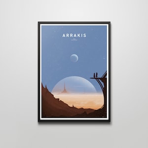 Arrakis • stampa artistica della serie WORLDS