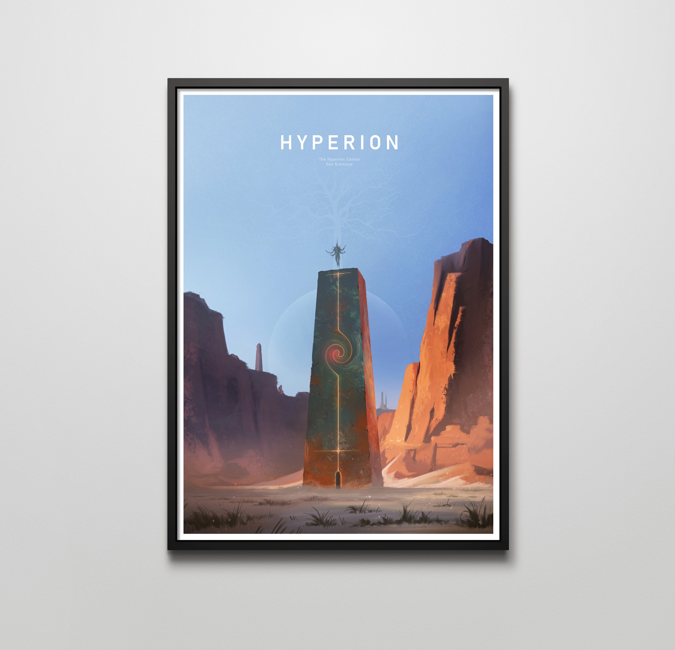 Hyperion • art print from the WORLDS series