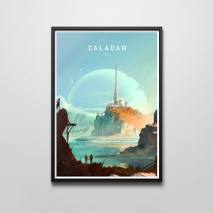 Caladan • Impresión artística de la serie WORLDS